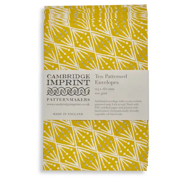 Patterned Envelopes, Set of 10