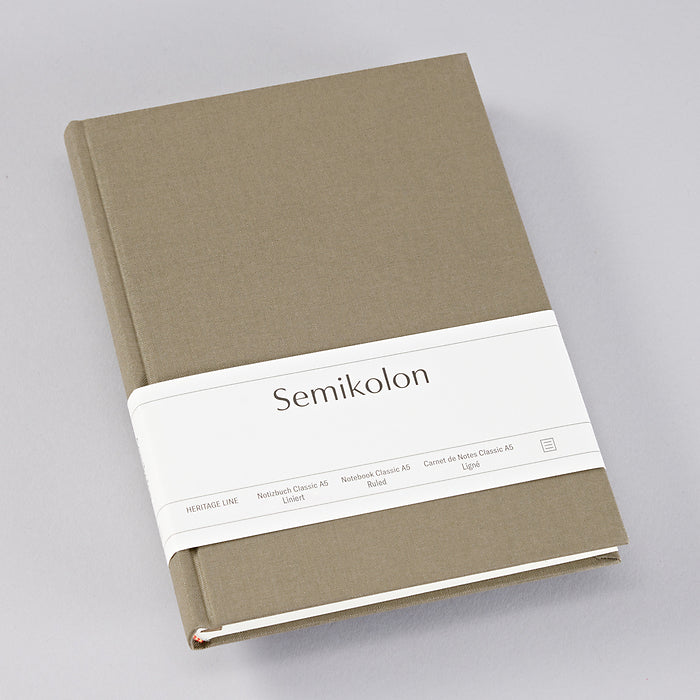 Classic Linen A5 Notebook