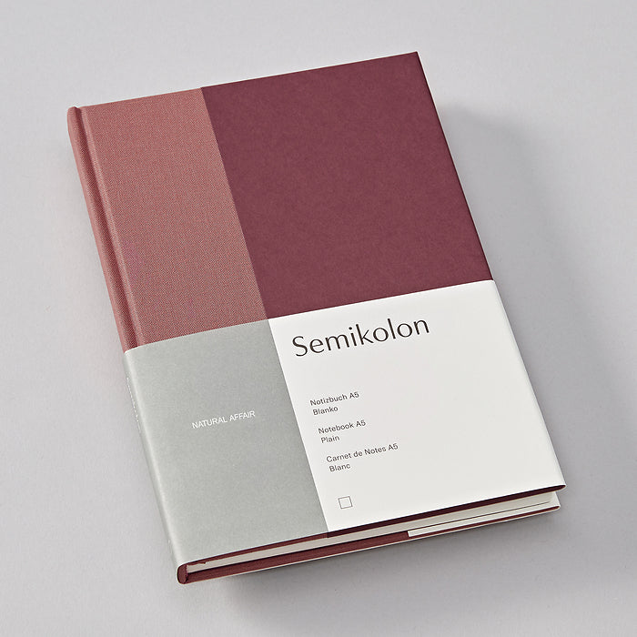 A5 Linen Natural Affair Notebook