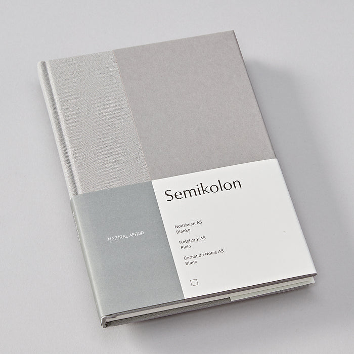 A5 Linen Natural Affair Notebook
