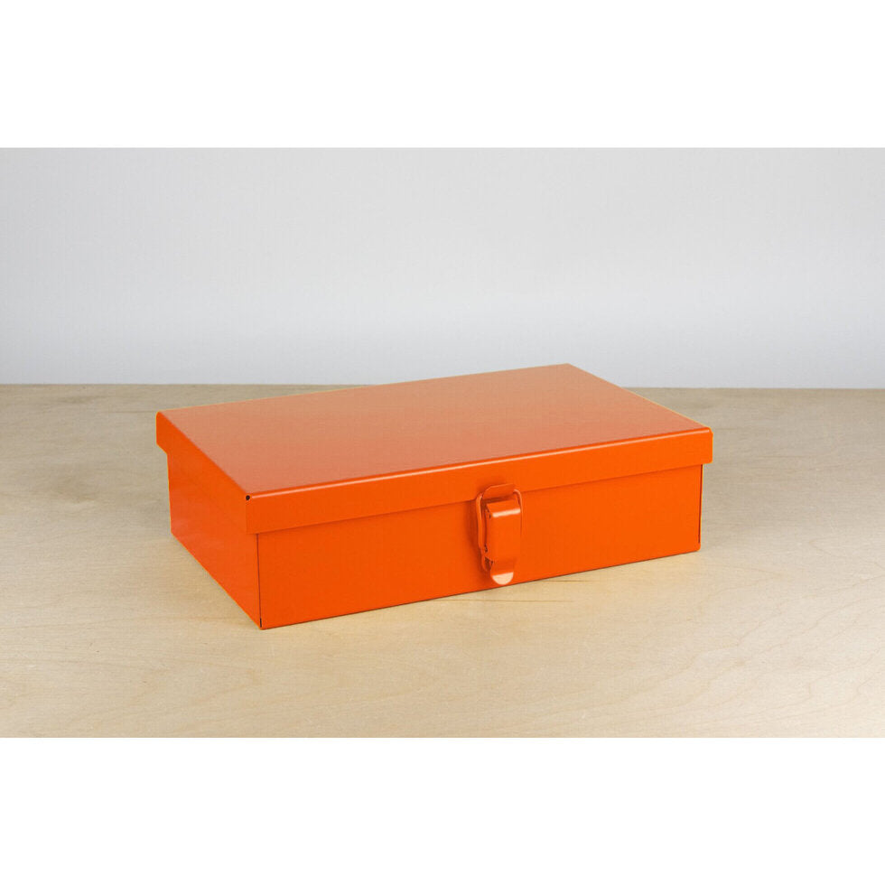 Powder-Coated Steel Storage Box