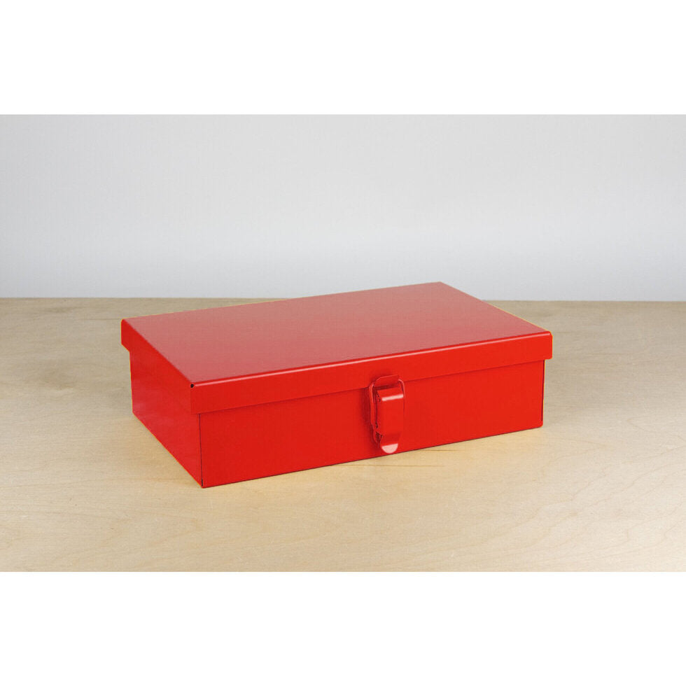 Powder-Coated Steel Storage Box