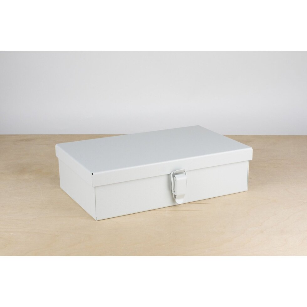 Powder-Coated Steel Storage Box