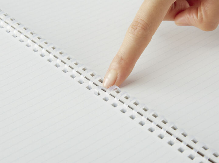 Soft Ring Dot 6mm Ruled Line Notebook