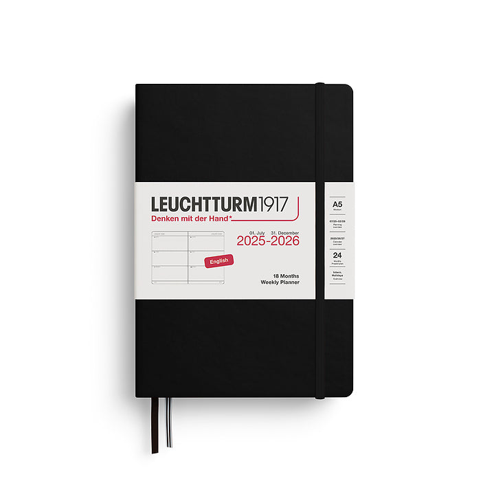 2025-2026 18 Month Weekly Planner
